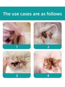 YEGBONG Dog & Cat Ear Cleaning Finger Sleeves, Suitable For Dogs & Cats, Pet Ear, Eye, Teeth Cleaning, Soft & Easy To Use, Fresh Breath, Non-Irritating, Suitable For Daily Ear & Teeth Care For Pet Cats & Dogs - Uscented - View 7