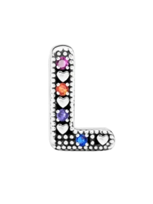 1pc Exquisite Letter Beaded Charm, Suitable For Women To Wear, Can Be Used For Bracelet, Bangle And Other DIY Jewelry Making, A Beautiful Gift For Girlfriend - Rhinestone Letter - View 28