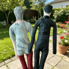 DELUSTA 29cm Anime Alien Stage Ivan Till Action Figure Stuffed Doll Creative Twistable Shape Bendable PVC Model Room Decor Ornament Gift - Multicolor - View 7