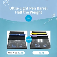 Sharpie Papermate Heart 系列 0.5mm 可伸縮凝膠筆，黑色墨水，馬卡龍配色，可愛愛心設計學生書寫筆，辦公與簽名使用，可愛風格文具 - 0.5毫米黑色墨水 - 查看 5