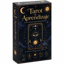 Learning Tarot: Spanish Tarot Cards For Beginners – 78 Cards With Meanings Printed On Each Card – Upright And Reversed Readings – Major And Minor Arcana – Chakras, Planets, And Zodiac. - Black - View 3