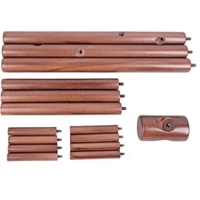 Solid Wood Floor-Standing Coat Rack With Multiple Hooks And A Stable Triangular Base. It Saves Space And Features Strong Load-Bearing Capacity. You Can Hang Clothes, Bags And Hats On It, Making It A Practical Household Item For Entryways And Bedrooms - Multicolor - View 6