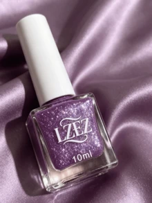 1瓶水性指甲油 - LZEZ - 2026新款 10ml 可撕除 長效 快乾指甲油，無酒精，適合學生使用 - 紫色 - 查看 4
