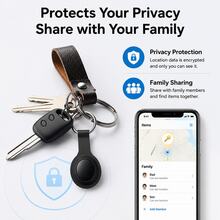 RSH For Air Tags Smart Locator-1PC, Mini Smart Tracker Works With Apple Find My (IOS Only), Precise Positioning Anti-Loss Device Smart Tag, Suitable For Luggage, Bags, Wallets And Suitcases Tracking,Protection Privacy,Replaceable Battery - Multicolor - View 9