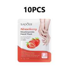 SADOER 5片=5對 蜜桃菸鹼醯胺保濕手膜，保濕修復滋養去角質嫩膚護理 - 彩色 - 查看 20