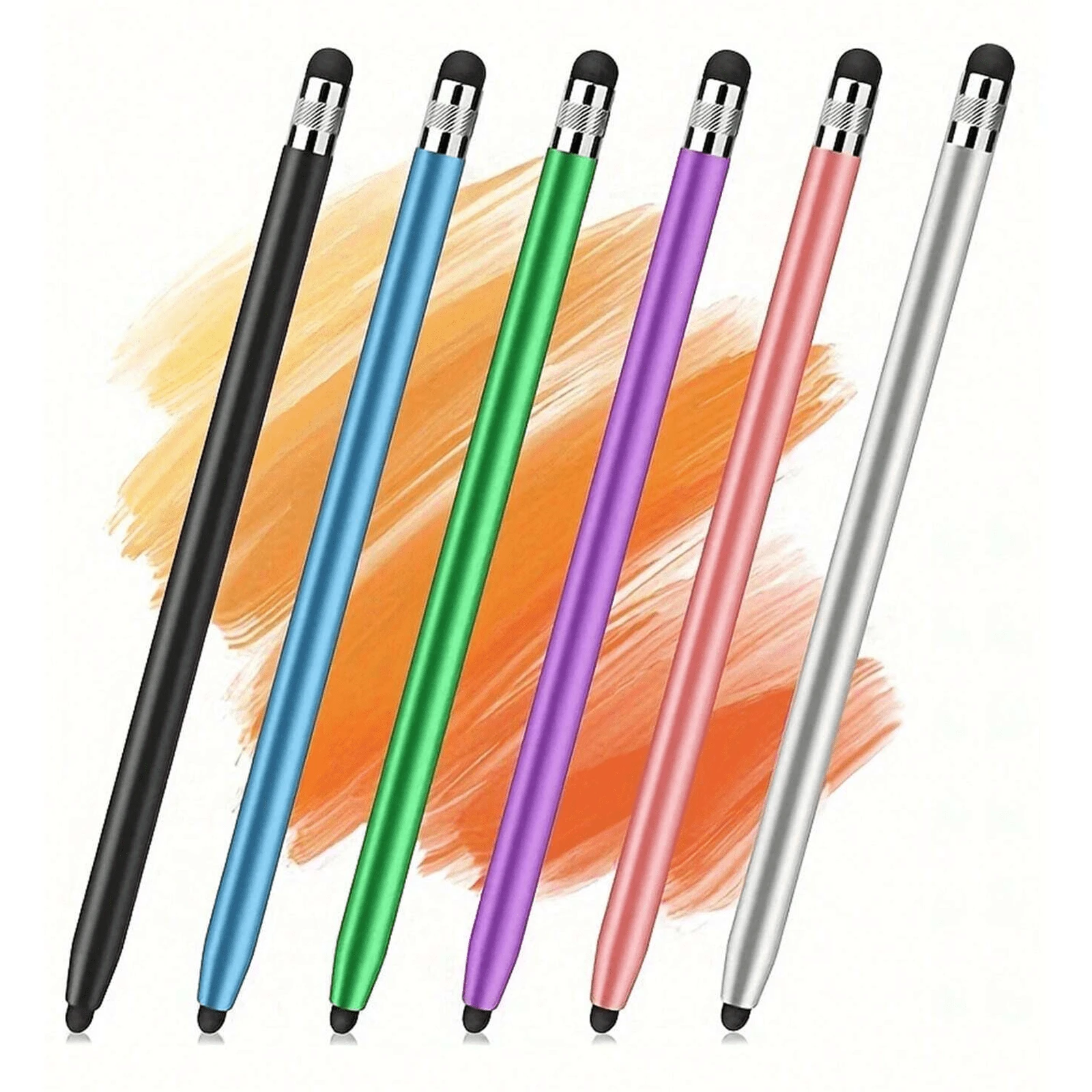 Dual Head Capacitive Pen, Touch Pen, Rubber Head, Touch Tablet, Mobile Phone Dual-Use Pen Gifts For Mother, Family, Friends, Birthday, Holiday Stylus Pen - View 1
