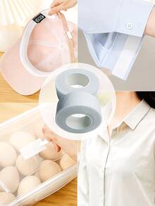 Shirt Collar Protector Pads, Invisible Self-Adhesive Collar Protectors, Shirt Collar Liners And Hat Sweat Pads, Prevent Sweat Stains - Multicolor - View 2