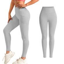 Legging Bolso Tela Academia - Cinza - Visão 10