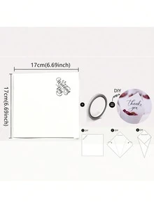 34pcs DIY Wedding Paper Cone Set, Flower Petal Confetti Throwing Tube Set, White/Kraft Paper Color Confetti Tube, DIY Flower Petal Confetti Throwing Tube, Wedding Confetti Throwing Tube, Multi-Color Confetti Throwing Tube, Suitable For Bridal Shower Party Decoration, Flower Petal And Confetti Packaging - Multicolor - View 8