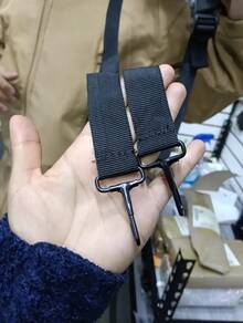 Tactical H-Harness Suspenders With Mesh MOLLE System And Adjustable Straps - Black - View 5