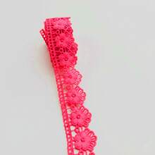 經典婚禮風珍珠刺繡蕾絲飾邊，牛奶絲蕾絲服飾配件，適用裙襬蕾絲 - 多色-1碼 - 查看 16