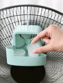 5pcs/Set Portable Clip-On Cooling Fan With Ice Mist Cooling Technology, Suitable For Home, Office And Outdoor Scenarios - Lightweight And Compact Personal Cooling Fan, Delivers Refreshing Breeze, Dispels Summer Heat - Multicolor - View 8