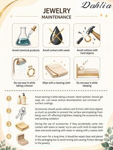 1 par de diseño geométrico dorado de estilo europeo y americano, elegante y exquisito, con patrón de líneas retorcidas y rayas, adecuado para uso diario y de vacaciones, enfocado en mujeres, elegancia real - Dorado - Ver 6