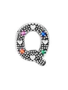 1pc Exquisite Letter Beaded Charm, Suitable For Women To Wear, Can Be Used For Bracelet, Bangle And Other DIY Jewelry Making, A Beautiful Gift For Girlfriend - Rhinestone Letter - View 33