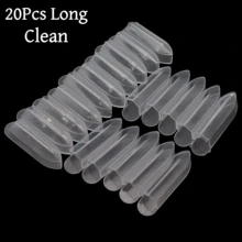 Easy Nail 5/10/20/50 Buah Aksesori Pinset Kutikula Kuku Transparan Baru, Pinset Kecantikan Granul PVC Lembut, Selongsong Pelindung Transparan, Anti Selip dan Tahan Aus. - MultiWarna - View 11