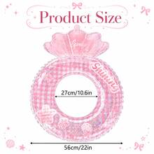 Inflatable Swimming Ring For Kids, Summer Water Fun, Beach Party, Swimming Pool Toy, Children Water Activities - Multicolor - View 3