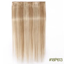 Kercsityn Honey Blonde Clip In Hair Extensions Real Human Hair Invisible 14-24 Inchs Hair Extensions Clip In Extensions Human Hair For Women - Multicolor - View 23