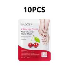 SADOER 5片=5對櫻桃菸鹼醯胺保濕手膜，保濕修復滋養去角質平滑護膚 - 彩色 - 查看 22