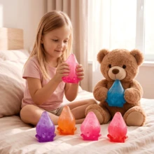 This Soft Maltose Squeeze Stress Relief Toy Can Be A Fun Daily Toy For Children, Helping To Improve Focus; For Adults, It Can Relieve Anxiety And Release Work And Life Stress. - Multicolor - View 4