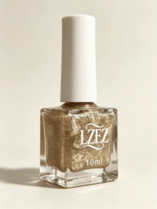 1瓶水性指甲油 - LZEZ - 2026新款 10ml 可撕除長效快乾指甲油，無酒精，適合學生使用 - 金色 - 查看 5