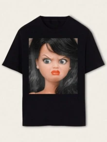 Women T-Shirts - 黑色 - 查看 1