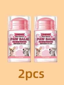 Pet Paw Care Stick 40g, Moisturizing Cat And Dog Paws, Pads And Paw Pads Care, Universal For Dogs And Cats, Home Daily Use, Compact And Portable For Travel. Halloween, Christmas, Pet Birthday Gift - Multicolor - View 22