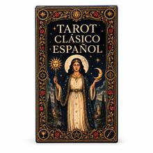 Classic Spanish Tarot Cards, Includes Spanish Guide, 78 Spanish Tarot Cards, Classic Astrology Cards, Suitable For Beginners - Black - View 3