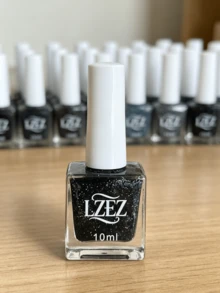 1瓶水性指甲油 - LZEZ - 2026新款 10ml 可撕除持久快乾指甲油，適合學生，不含酒精 - 黑色 - 查看 3