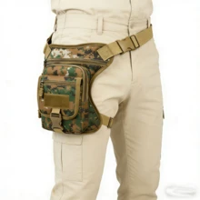 Motorcycle Riding Leg Bag, Construction Work Tactical Multi-Function Waist Bag, Heavy Duty Men's Large Capacity Outdoor Sports Hiking Camping Fishing - Multicolor - View 15