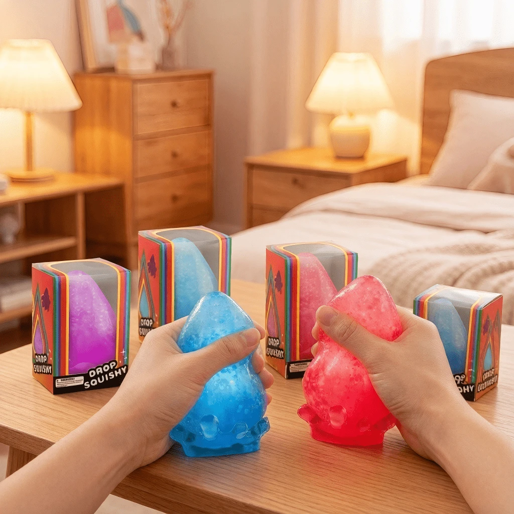 This Soft Maltose Squeeze Stress Relief Toy Can Be A Fun Daily Toy For Children, Helping To Improve Focus; For Adults, It Can Relieve Anxiety And Release Work And Life Stress. - Multicolor - View 1