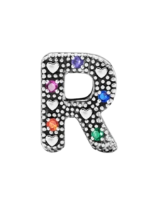 1pc Exquisite Letter Beaded Charm, Suitable For Women To Wear, Can Be Used For Bracelet, Bangle And Other DIY Jewelry Making, A Beautiful Gift For Girlfriend - Rhinestone Letter - View 23