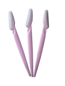 Eyebrow Razor Set, Includes Eyebrow Razor, Dead Skin Scraper, Body Hair Removal Tool And Facial Eyebrow Razor; Blades With Extended Handle, Comes With Precise Protective Blade Cover, Women's Eyebrow Shaping Tool, Suitable For Daily Home Use Or Travel; Men Can Also Easily Operate For Eyebrow Trimming And Shaping - A - View 10