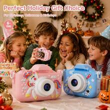 Kids Toy, Kids Camera, 1080P HD, 48MP, Multiple Cute Filters To Choose From, Video Shooting, Multiple Games, Boys/Girls' Holiday Birthday Gifts, Preferred Kids Birthday Gift - 彩色 - 查看 7