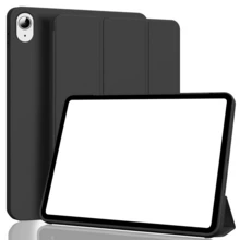 1 pieza Funda para tableta de cuero PU con diseño de panal negro compatible con iPad A16 11ª generación 2025 de 11 pulgadas, Mini 6/7 de 8.3 pulgadas, 10/9/8/7 de 10.2 pulgadas, Air 4/5/6/7 de 10.9/11 pulgadas, Pro de 11 pulgadas, Galaxy Tab A9/A11/A9+/A8/A7 Lite/S6 Lite, cubierta protectora de Body completo con carcasa trasera de TPU suave, soporte plegable y función de suspensión/activación automática - Negro - Ver 1