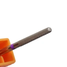 Easy Nail 1Pc Round Purple-Label Nail Drill Bit, Abrasive Tool For Grinding, Gel Removal & Cuticle Cleanup - Multicolor - View 7