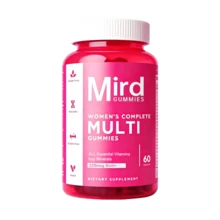 Mird Gummies Women's Complete Multi Gummies All Essential Vitamins Key Minerals 225mcg Biotin Gluten Free Non-GMO Daily Women Wellness Dietary Supplement 60 Count - 1件 - 查看 8