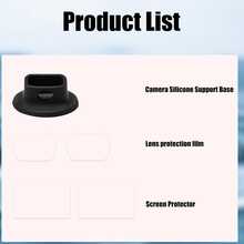 Dudukan Silikon untuk Osmo Pocket 4, 3, Desktop, Braket Silikon Anti-Selip, Aksesori Ekstensi untuk Kamera Saku - View 7