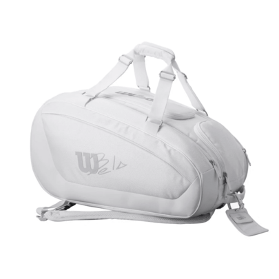 Paletero Wilson Bela Super Tour Padel Blanco