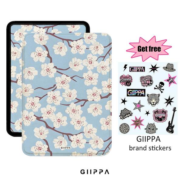 GIIPPA Protective Case For Kindle E-Reader, Book-Style Handheld, Ditsy Floral Pattern, Compatible With Kindle Paperwhite 5th/6th/7th, Paperwhite 10th/11th/12th, Kindle(Colorsoft)/10th/11th/12th And Other Popular Models, Kindle Protective Case/Kindle Accessories