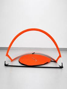 Portería de fútbol plegable y portátil con estacas de fijación y bolsa de almacenamiento, hecha de tela Oxford, mini red de apertura rápida, apta para uso en interiores y exteriores, disponible en varios colores - regalo perfecto para aficionados al fútbol y entrenamiento en el patio trasero/hogar - Multicolor - Ver 10