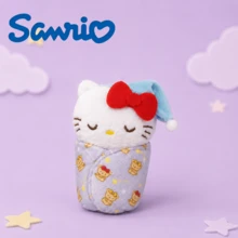 SANRIO 1件裝毛絨愛心造型玩偶背包掛飾，鑰匙圈吊飾，生日禮物、情人節禮物、紀念品 - 彩色 - 查看 12