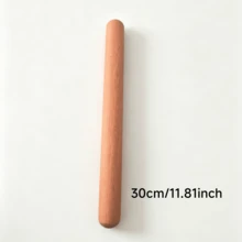 Solid Wood Rolling Pin, 3 Sizes Available, Smooth Non-Stick, Home Baking Tool For Dumpling Skin And Noodle Making, Multi-Functional Kitchen Dough Tool - View 6