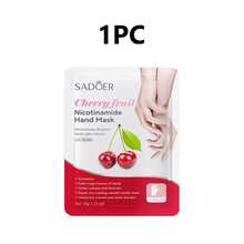 SADOER 5片=5對櫻桃菸鹼醯胺保濕手膜，保濕修復滋養去角質平滑護膚 - 彩色 - 查看 13