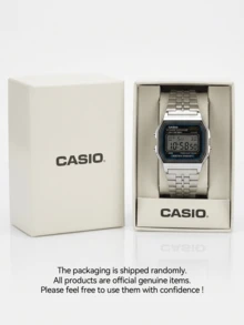 Casio CORE MEN 数字手表，适合作为送给父亲或男友的礼物 - 銀色 - View 8