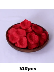 5000片仿真玫瑰花瓣，模擬玫瑰花瓣，浪漫手工散裝花瓣，無紡布材質，分層花瓣，散裝花瓣，告白花瓣 - 彩色 - 查看 15