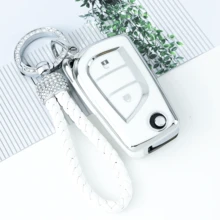 Car Key Case Cover Fob Shell For T O Y O T A For Corolla For Altis For Auris For Aygo For Yaris For Camry For RAV4 - KY37 - View 16
