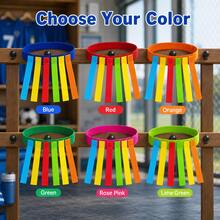 Tail Tag Game Belt, Belt With 6 Detachable Tails, Random Color, Hook And Loop Running Chase Activity Equipment, Back To School Gift, Suitable For Sports Day, Backyard Lawn, Carnival Party, Camping Picnic, Team Building, Outdoor Games, Adult Group Competition - One Size Fits All - View 9