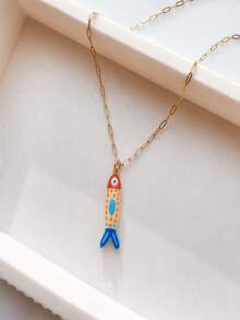 Dopamine Color Block Tropical Fish Series Pendant Accessories, Ocean Style Personalized Matching, DIY Handmade Jewelry Accessories - Multiple Styles - View 4