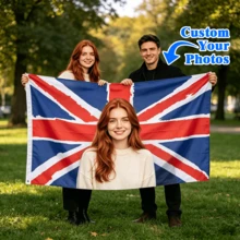 1pc Customizable Portrait, Pet Flag, Customizable American Flag, Yard Decor Flag, Outdoor Decor Flag, Unique, Washable, High-End, Breathable And Durable, Unique Personalized, Ideal Gift For Him/Her, Room, Office Decor, Flag Pole Not Included - Multicolor - View 5