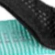 Preto + Azul Celeste (Corda de Reboque Simples)